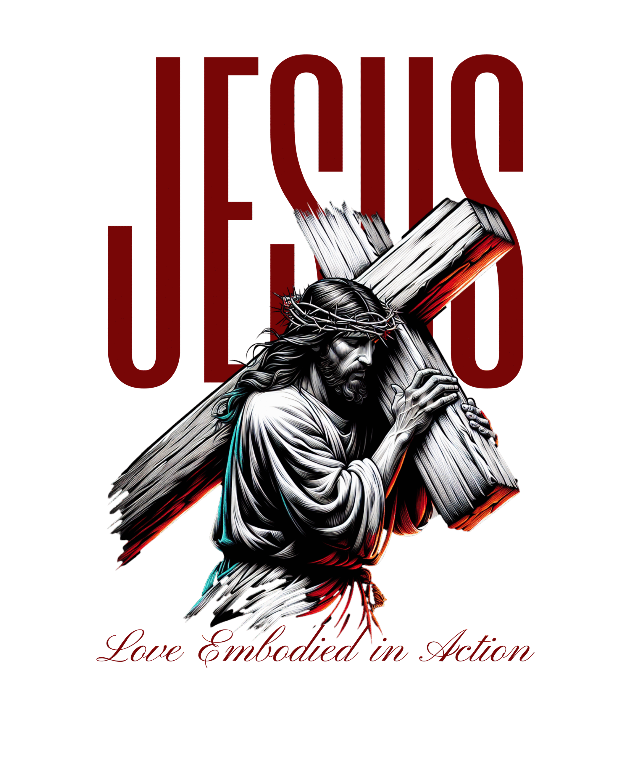 Black-Design-JESUS(Red)-1