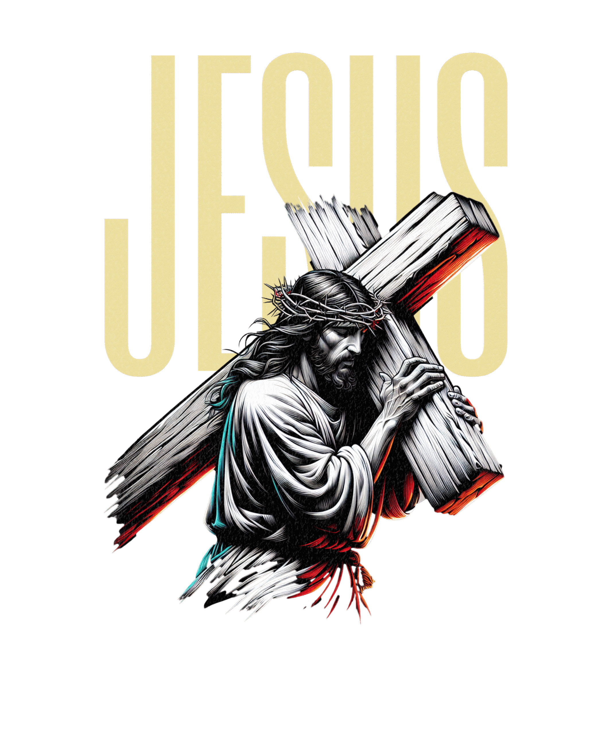 Black-Design-JESUS(Yellow)-2